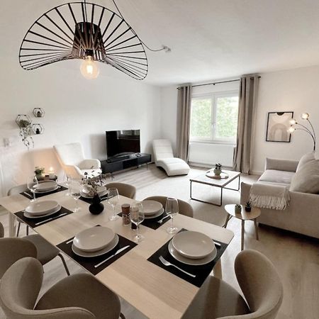 Design Am Rhein - Traumlage Rheinufer I Kueche I Oeffentl Parkplaetze Apartment Bingen am Rhein Bagian luar foto