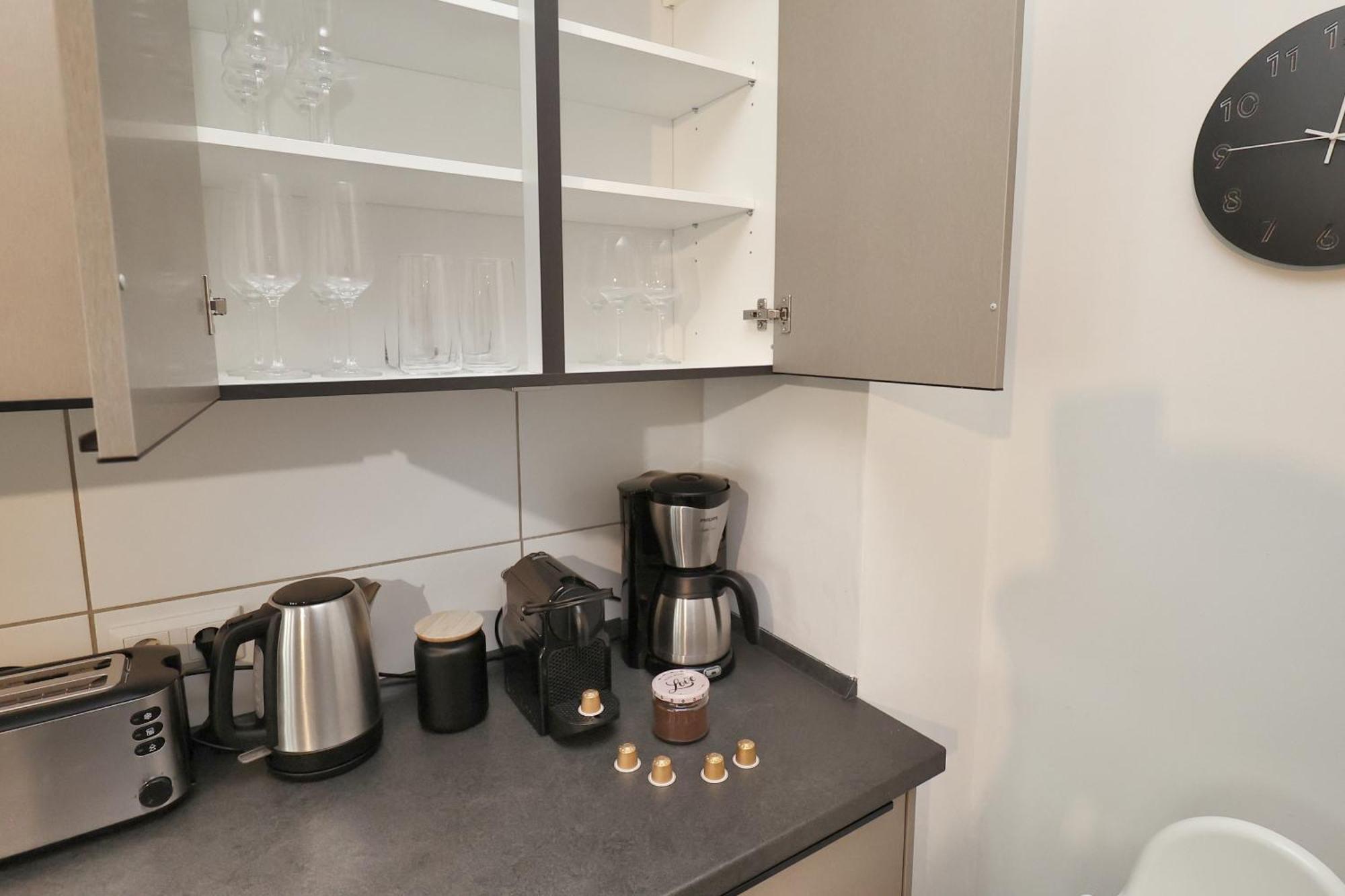 Design Am Rhein - Traumlage Rheinufer I Kueche I Oeffentl Parkplaetze Apartment Bingen am Rhein Bagian luar foto