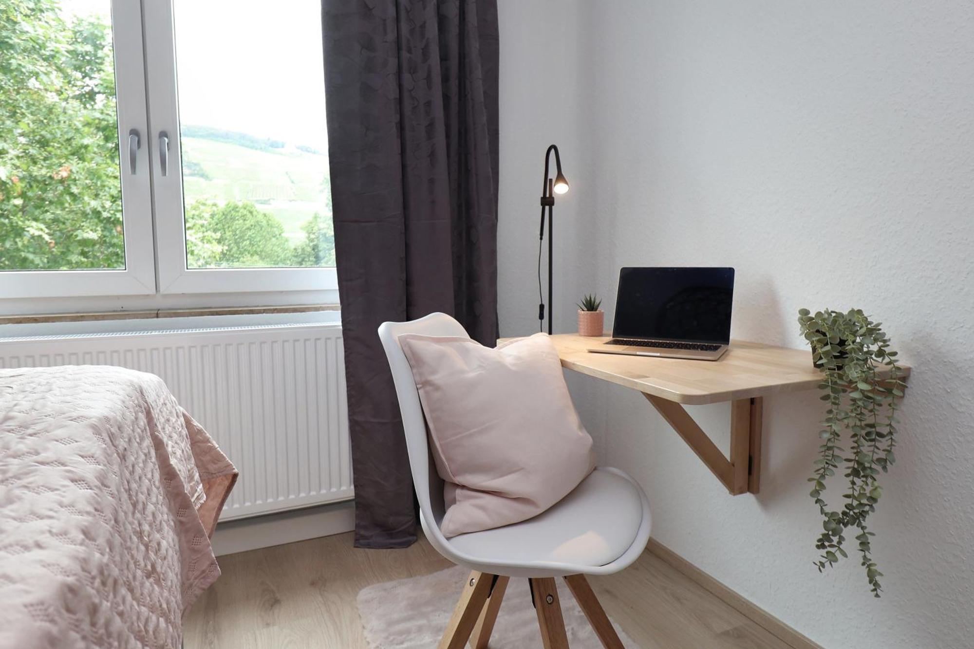 Design Am Rhein - Traumlage Rheinufer I Kueche I Oeffentl Parkplaetze Apartment Bingen am Rhein Bagian luar foto